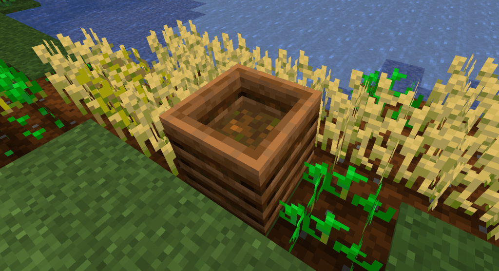 Minecraft 1.14 - Composteur